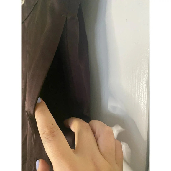 Vince Satin Pleat Pants Size 22 Plus - Picture 9 of 10